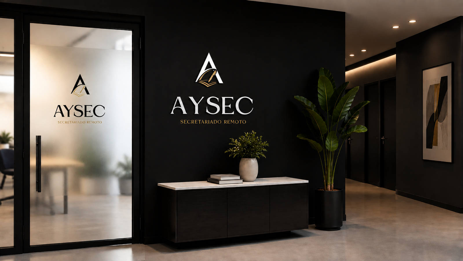 Receção e identidade visual da AYSEC